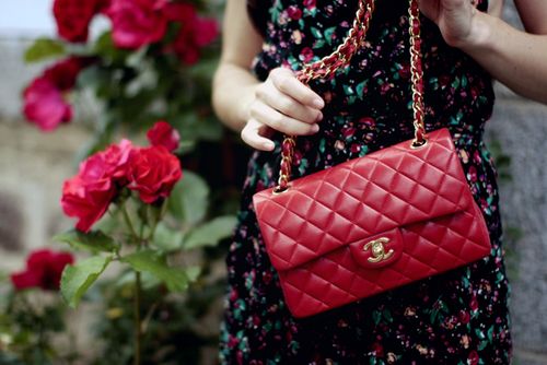 Replica Chanel Dark Red Mini 2.55 Handbags